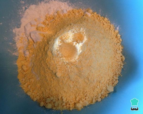 Receita de Broa de fubá - Passo 1