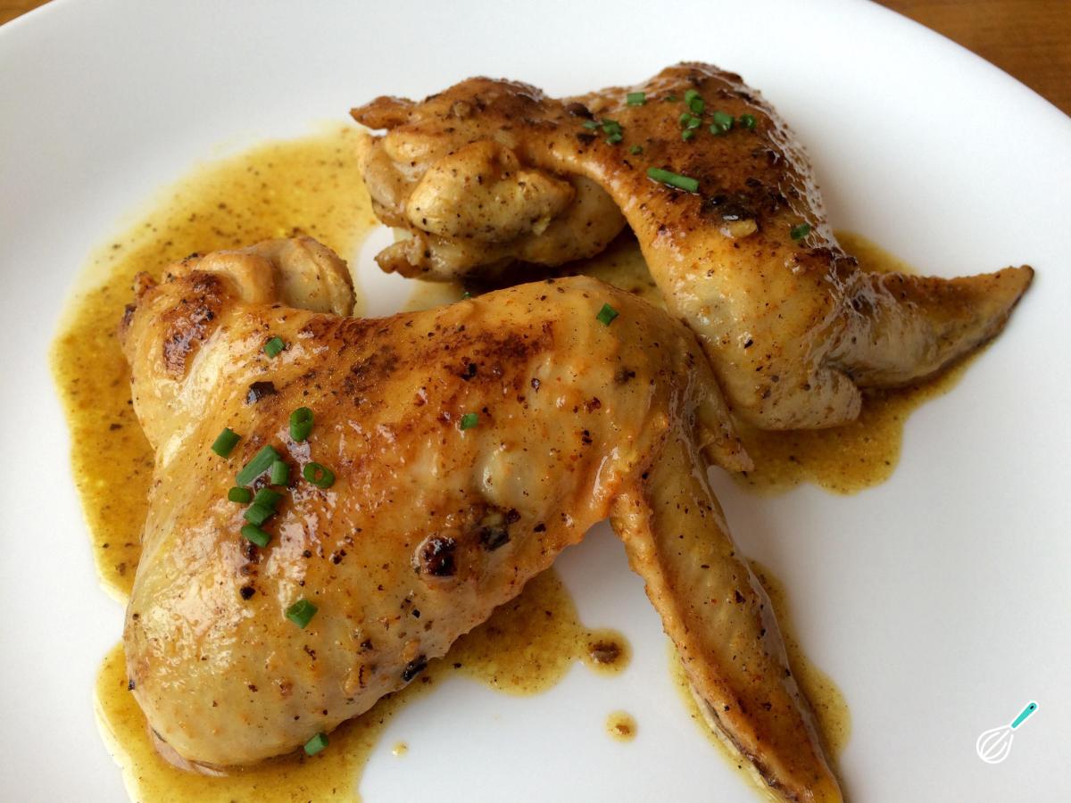 Receita de Asinha de frango ao molho