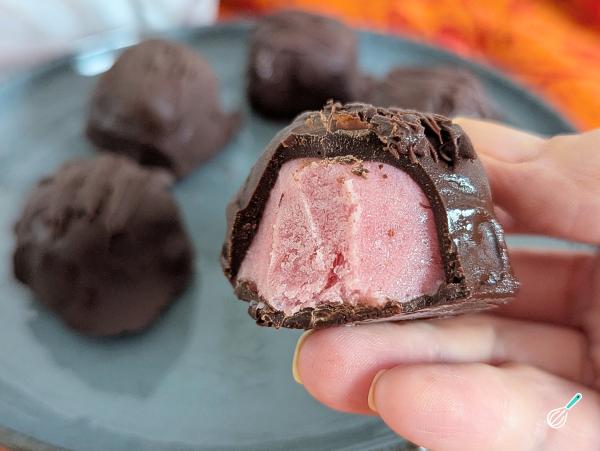Receita de Bombom de sorvete