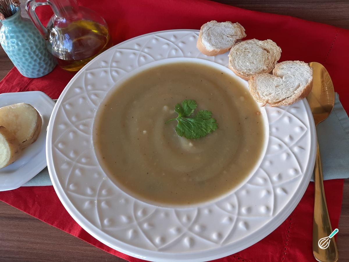 Receita de Sopa de batata doce