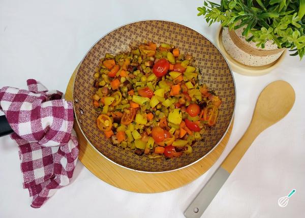Receita de Jardineira de legumes