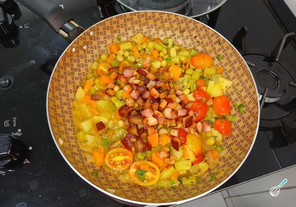 Receita de Jardineira de legumes - Passo 6