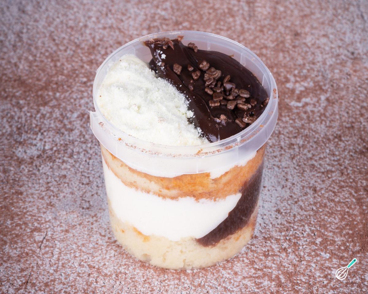 Receita de Bolo no pote dois amores