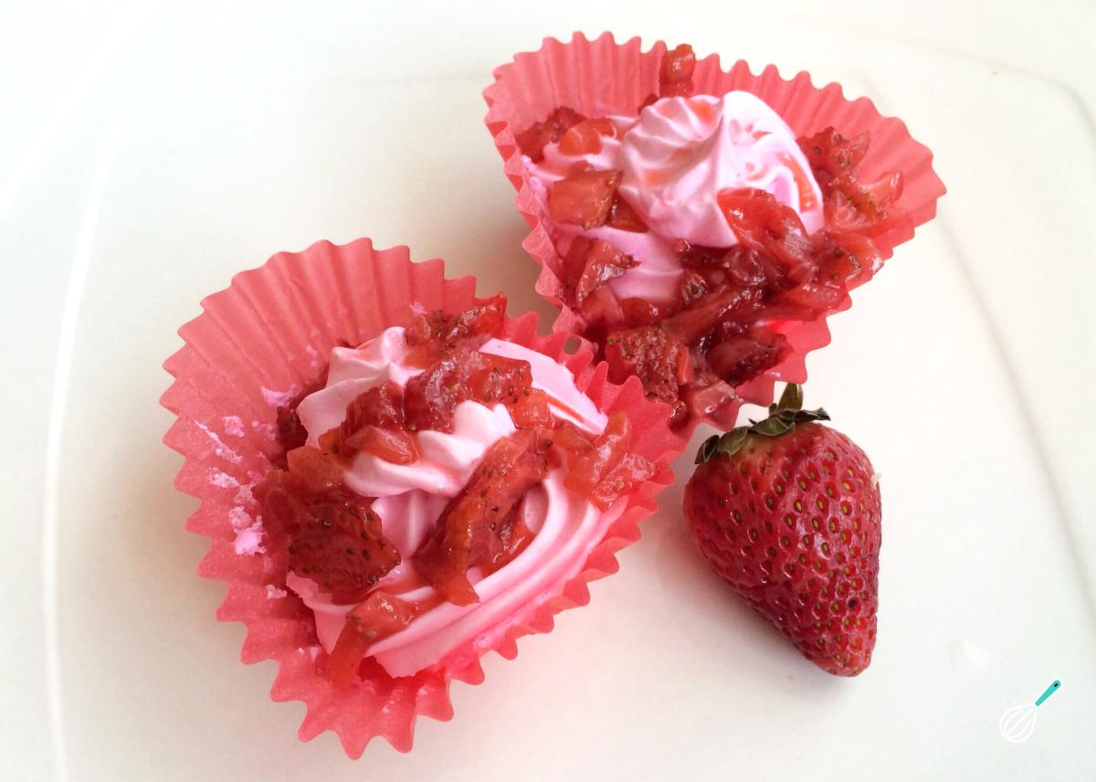 Receita de Chantilly de morango