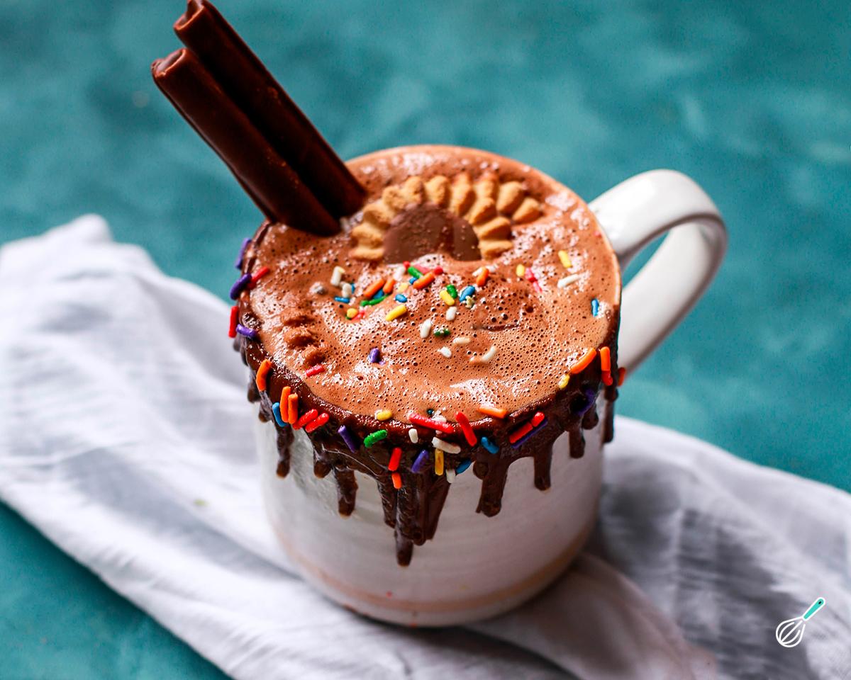 Chocolate quente de festa junina