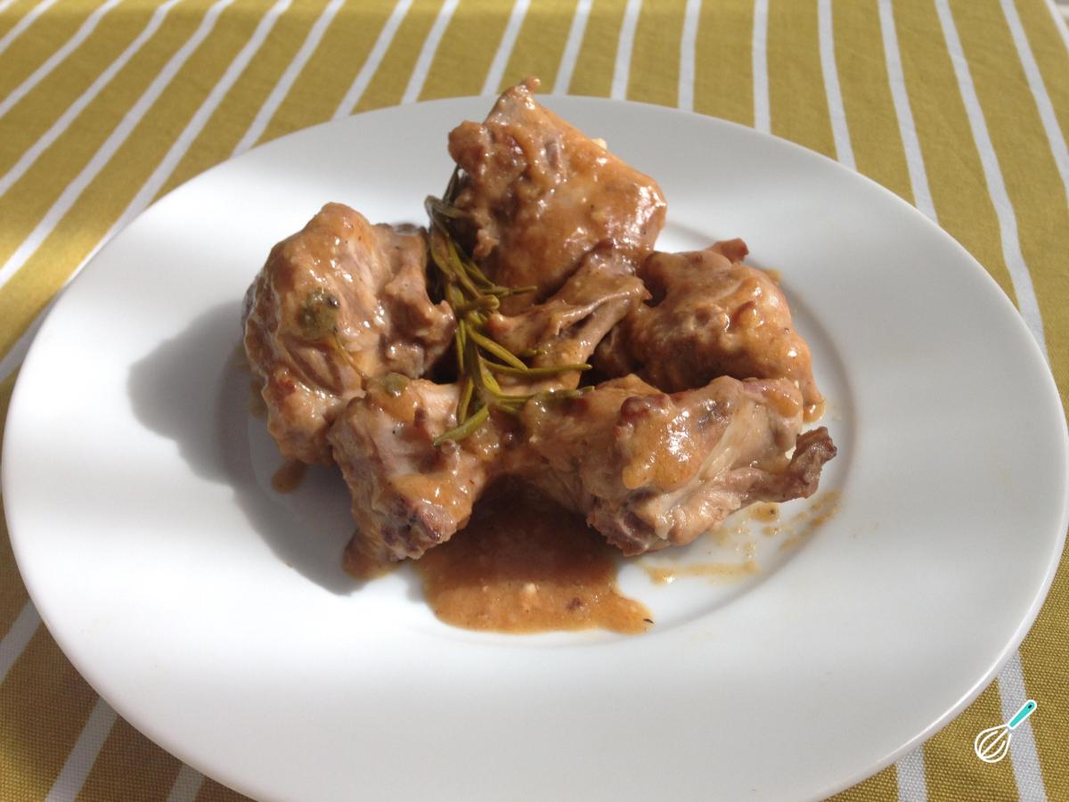 Receita de Coelho ao molho simples