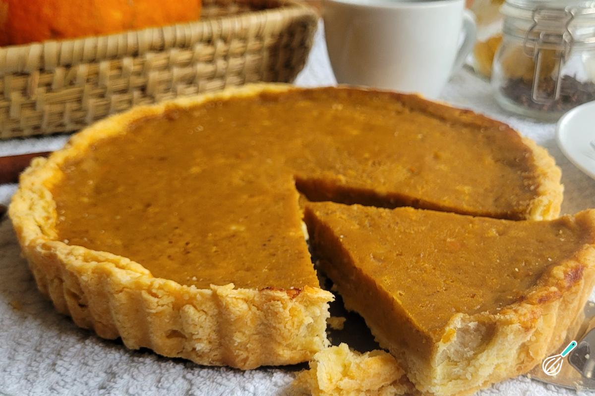 Receita de Torta de abóbora americana (pumpkin pie)