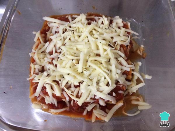 Receita de Canelones de atum para crianças - Passo 5