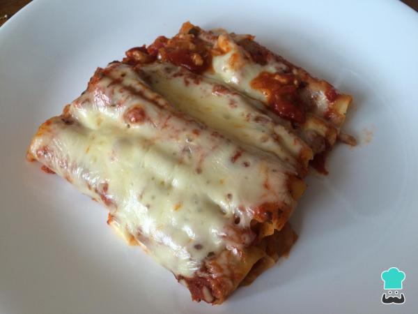 Receita de Canelones de atum para crianças - Passo 6