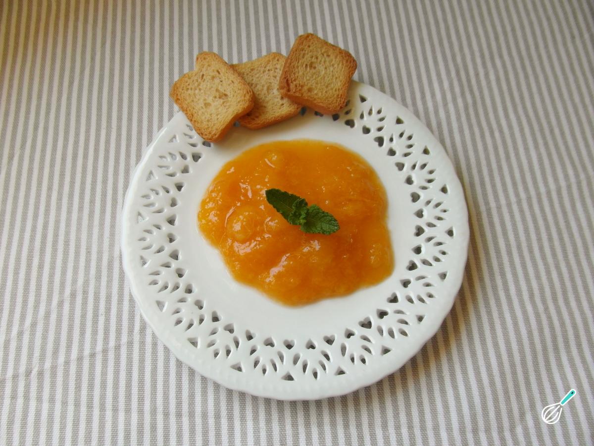 Receita de Geleia de damasco diet