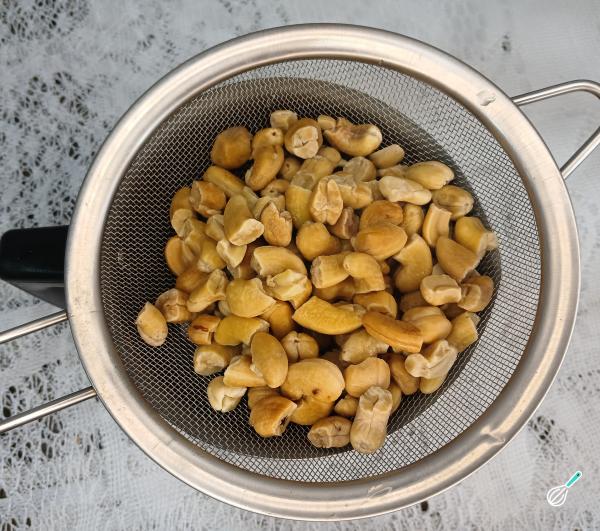 Receita de Maionese de castanha-de-caju - Passo 3