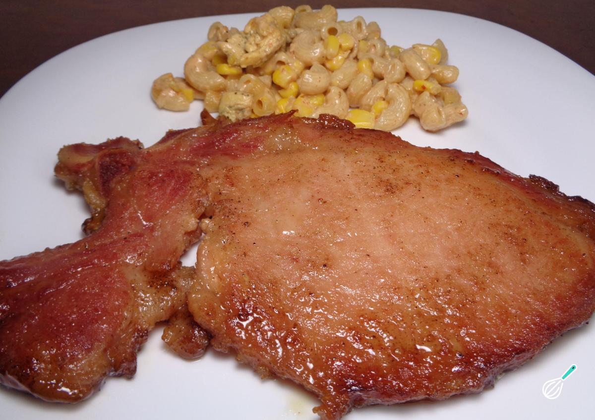 Receita de Costeletas de porco no forno com mel