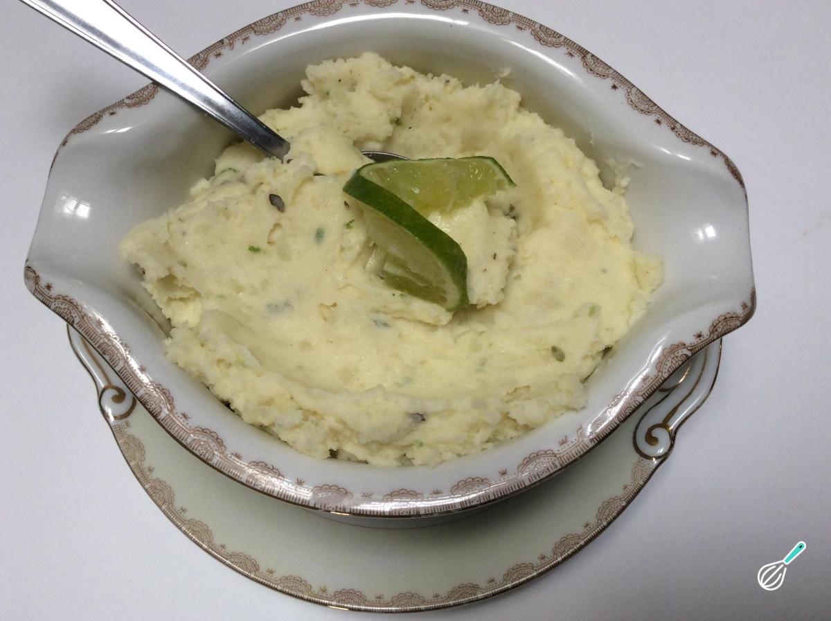 Receita de Purê de batatas com limão