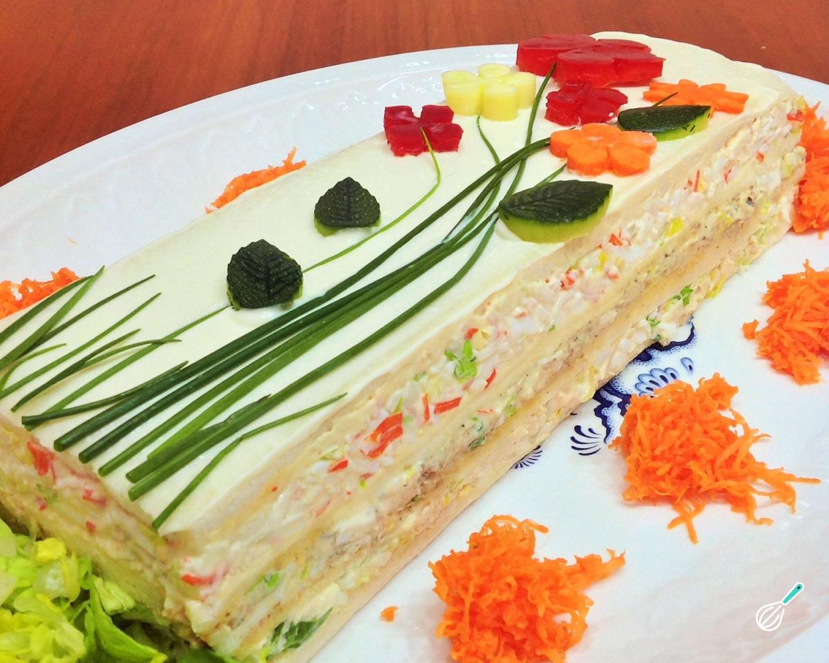 Receita de Torta de pão de forma com frango e requeijão