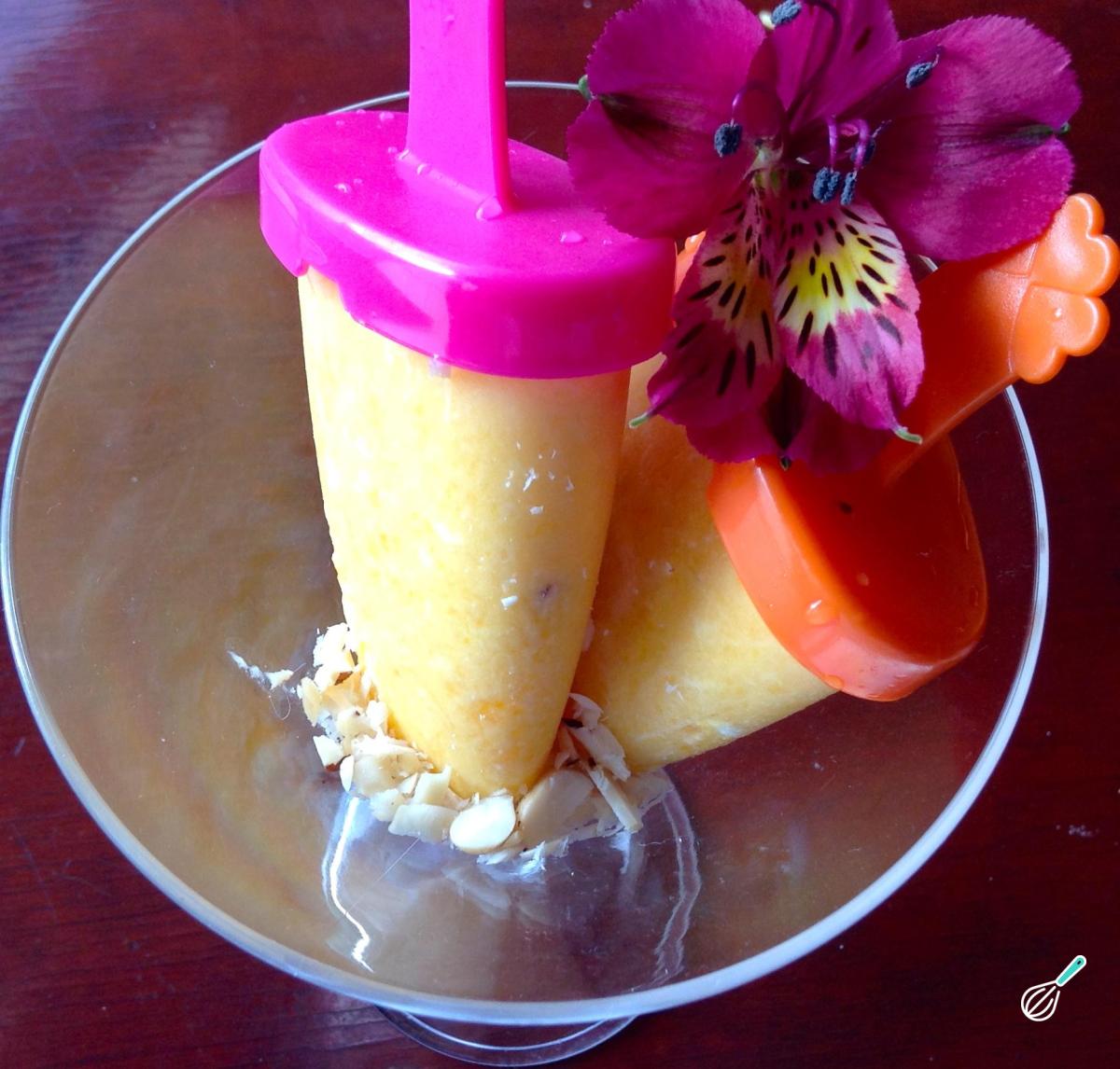 Receita de Picolé de manga natural