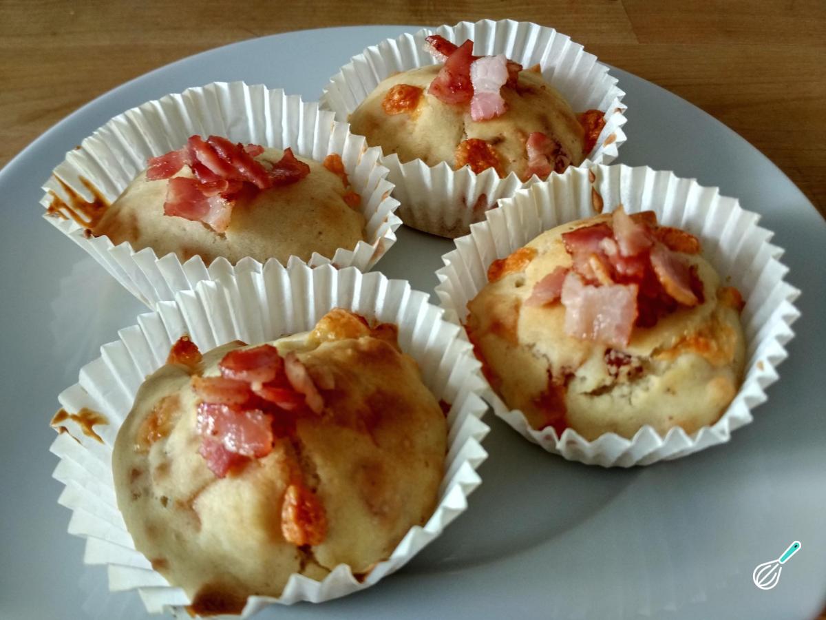 Receita de Muffin salgado fácil
