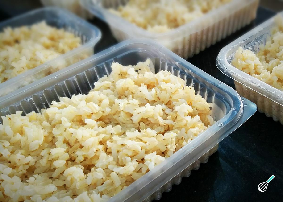 Como congelar arroz cozido