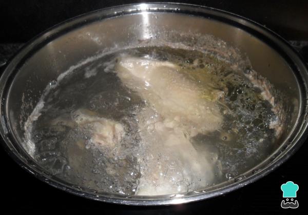 Receita de Sopa de capeletti - Passo 1