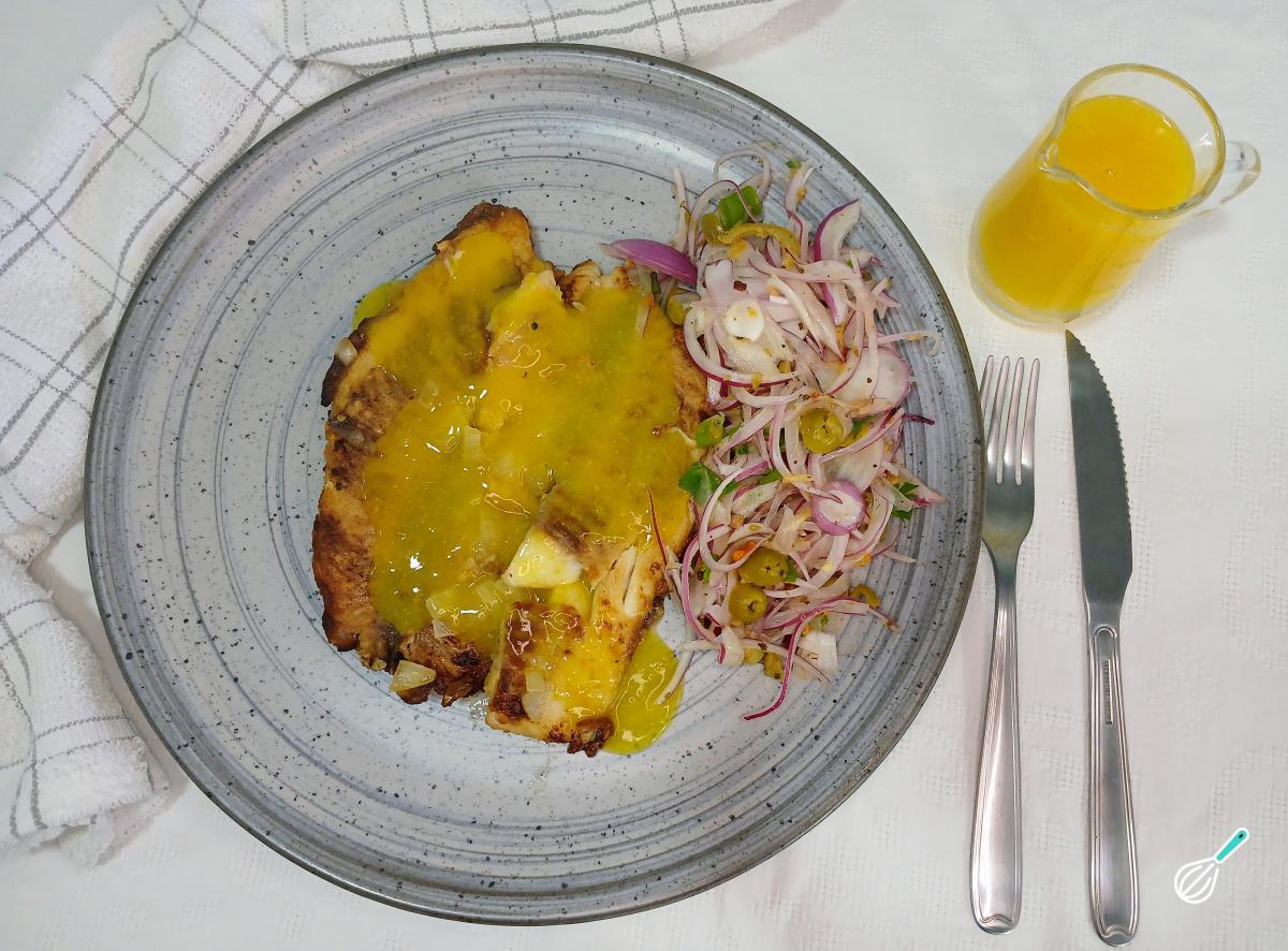 Receita de Filé de tilápia ao molho de laranja