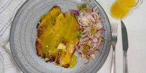 Receita de Filé de tilápia ao molho de laranja
