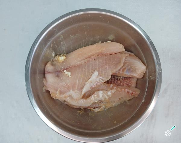 Receita de Filé de tilápia ao molho de laranja - Passo 2