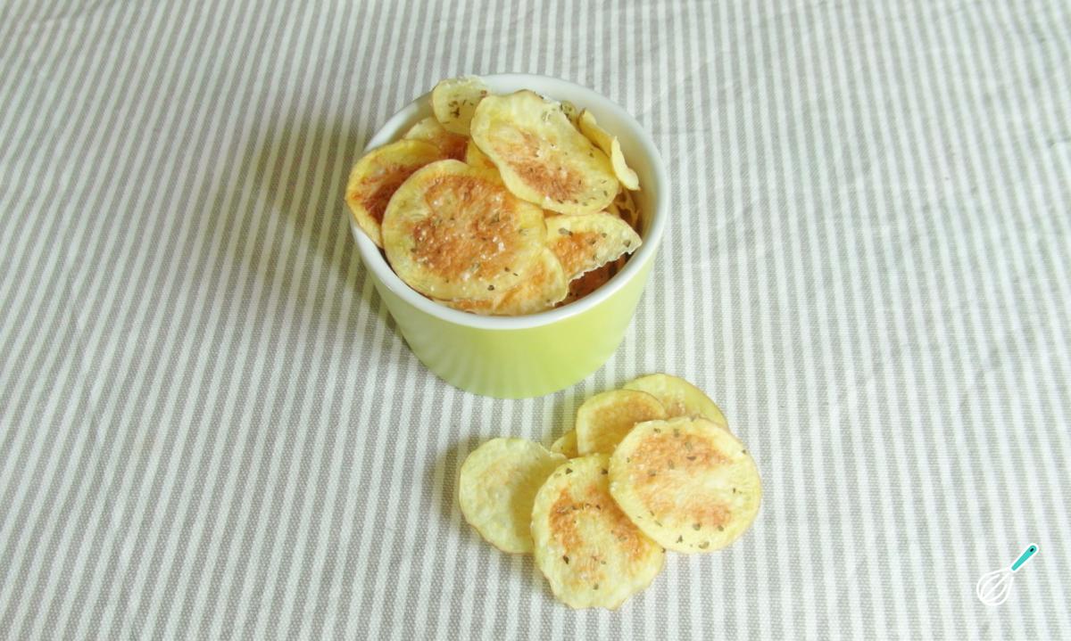 Receita de Batata frita de microondas