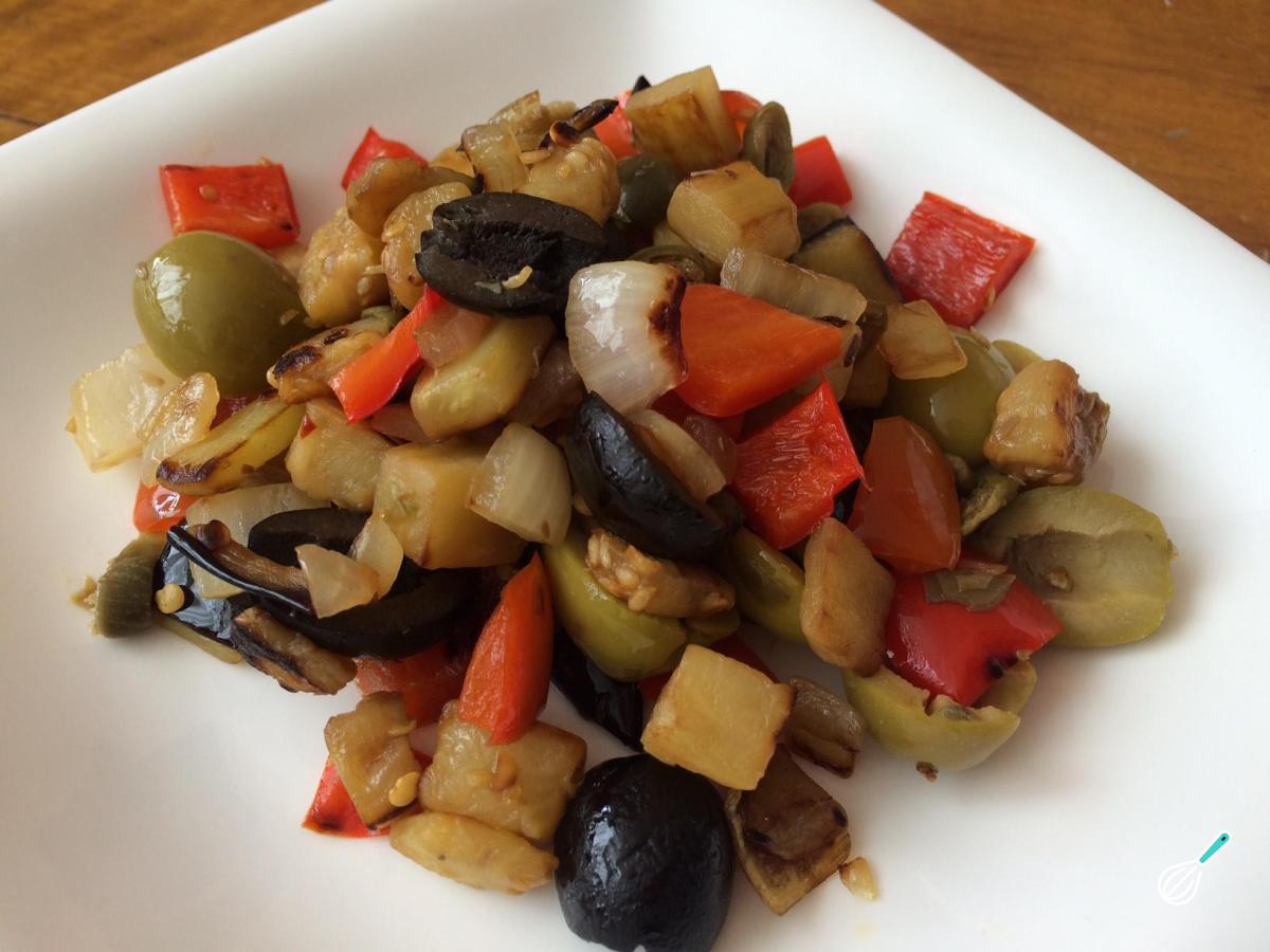 Receita de Caponata de legumes
