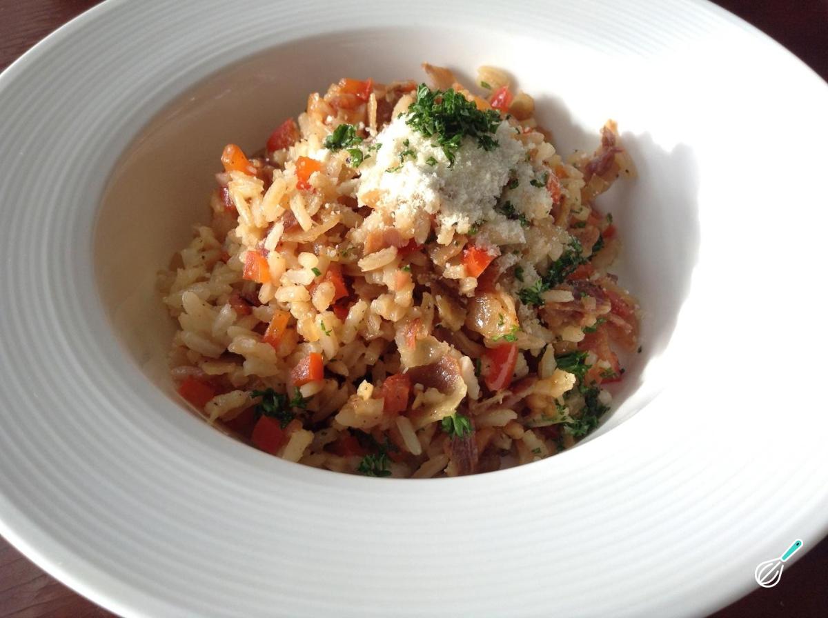 Receita de Arroz à milanesa