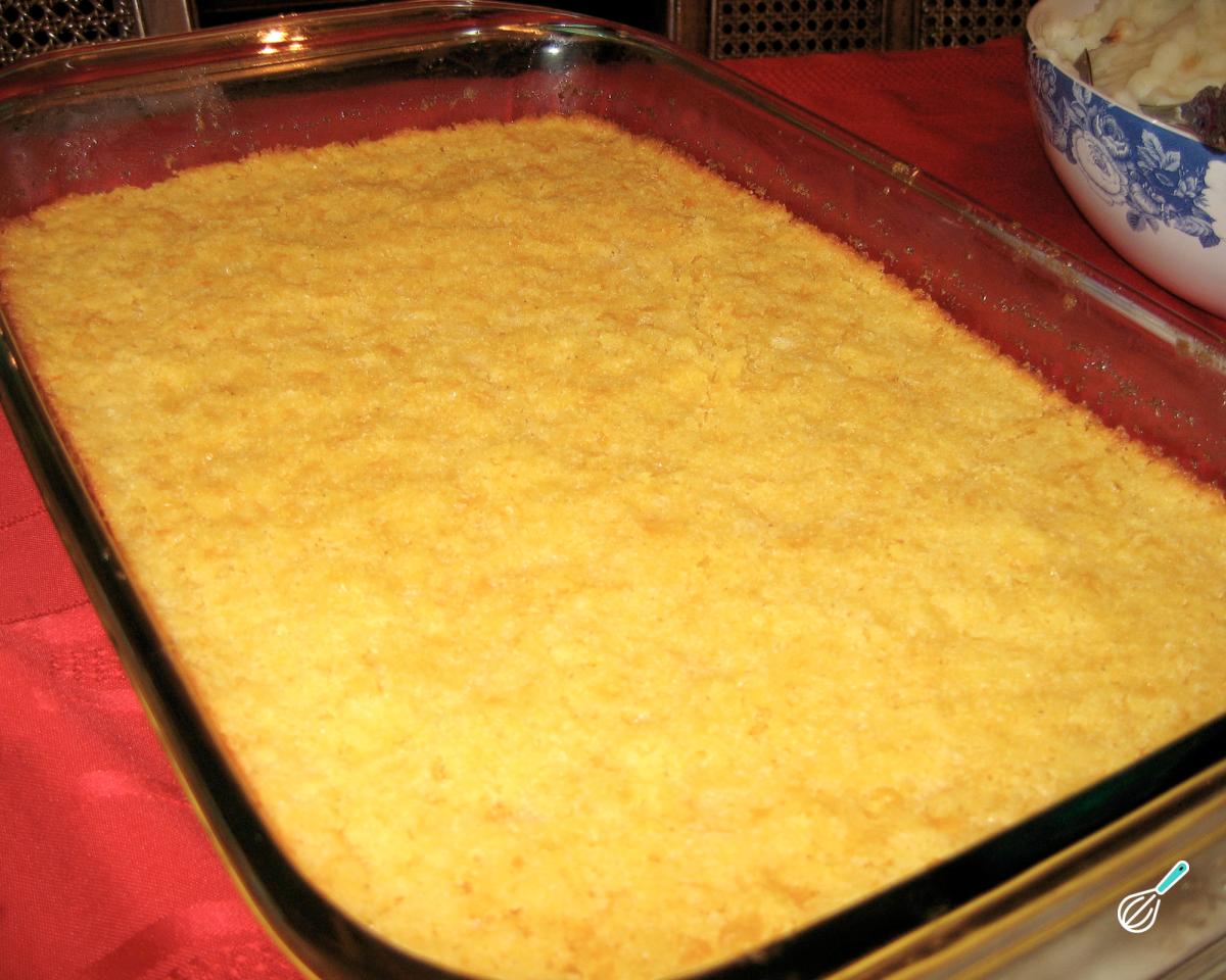 Receita de Bolo de pamonha assada