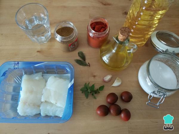 Receita de Espetinho de bacalhau - Passo 1