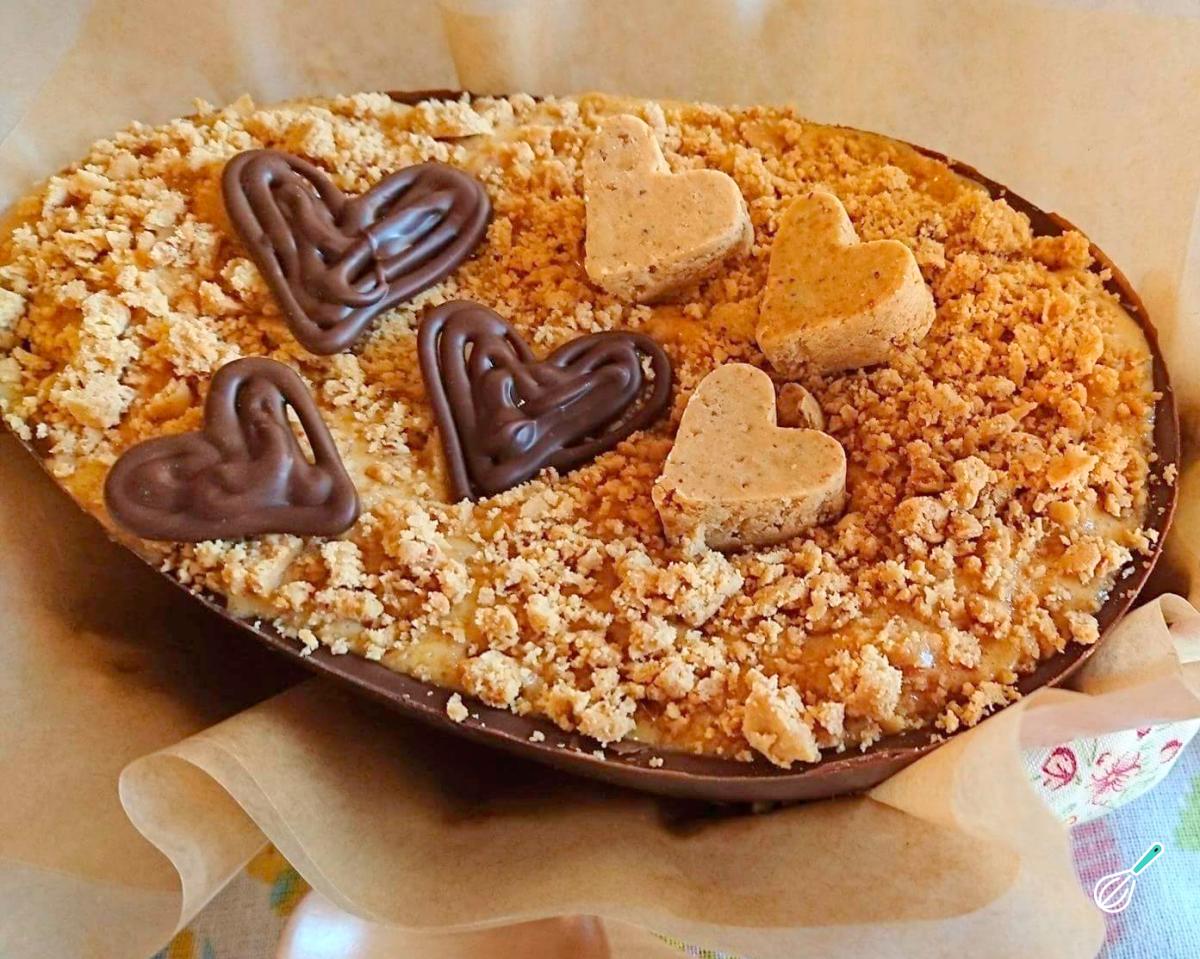 Receita de Ovo de Páscoa trufado de paçoca