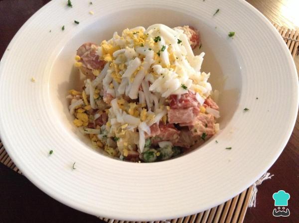 Receita de Salada Parmentier