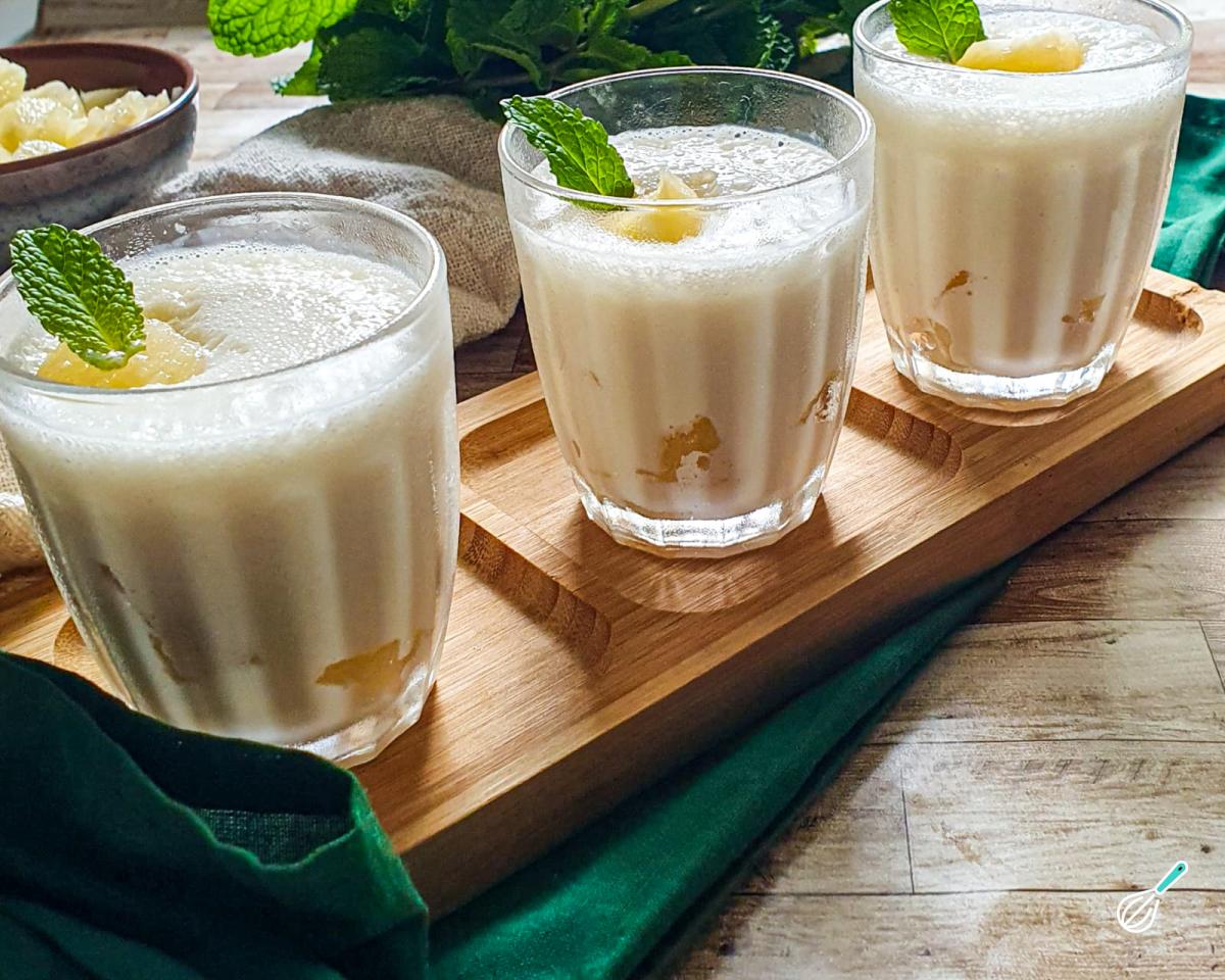 Receita de Sobremesa de abacaxi com 3 ingredientes