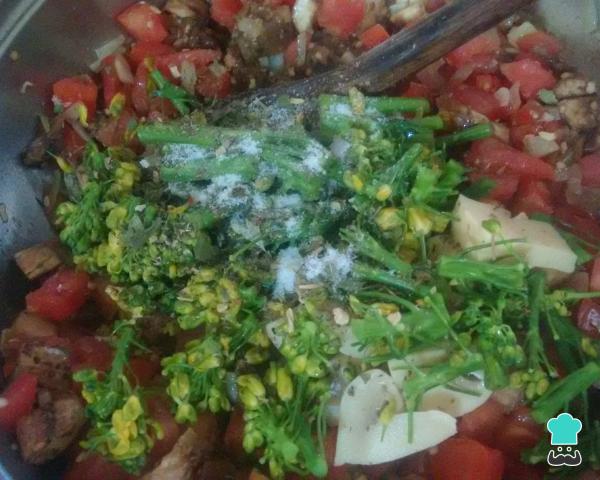 Receita de Berinjela no forno com carne moída - Passo 5