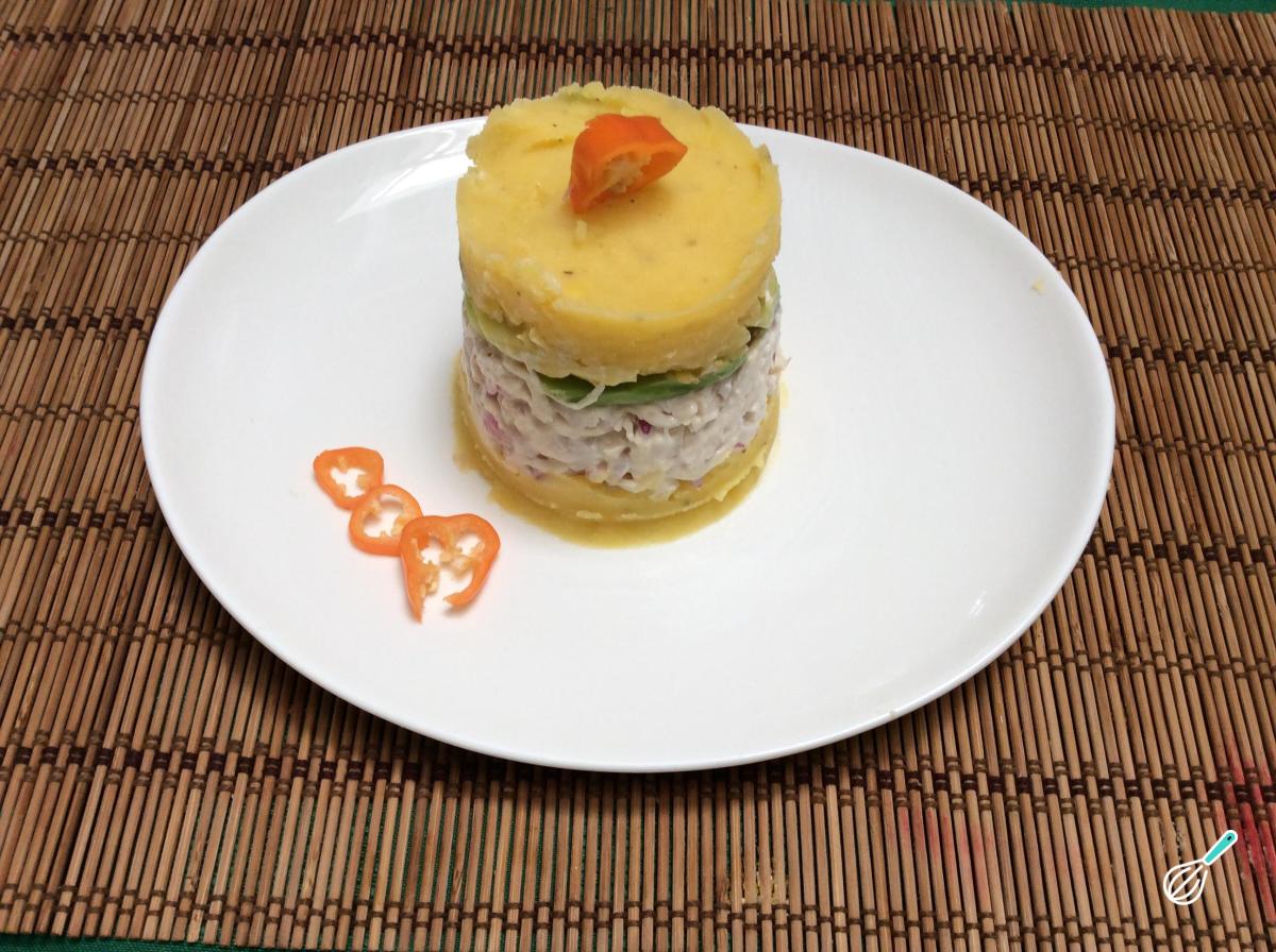 Receita de Causa limeña de frango