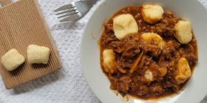 Receita de Receita de nhoque a bolonhesa tradicional