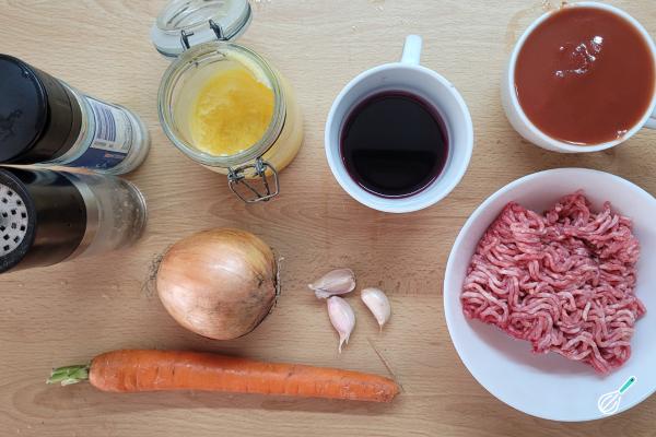 Receita de Receita de nhoque a bolonhesa tradicional - Passo 1