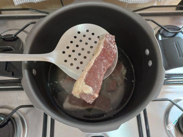 Receita de Carne de sol com nata - Passo 2