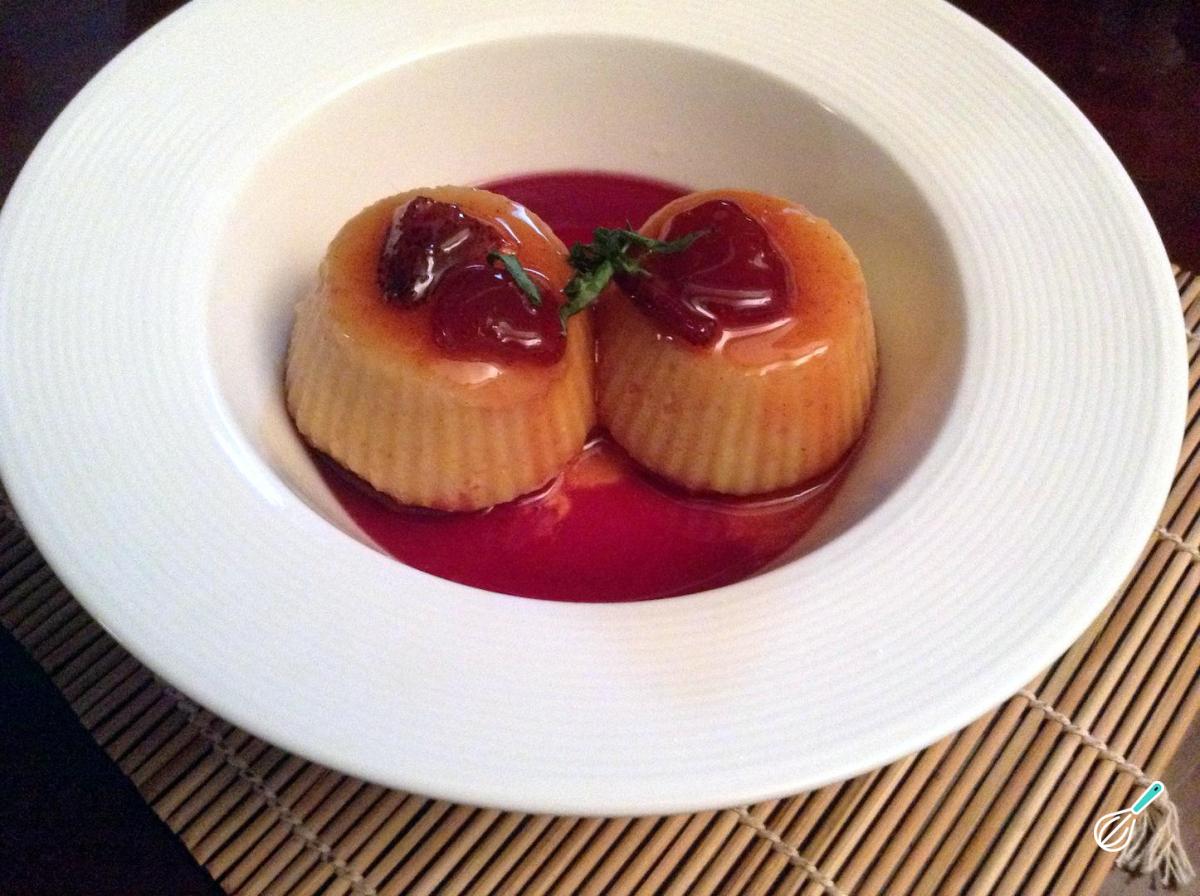 Receita de Pudim de semolina com vinho