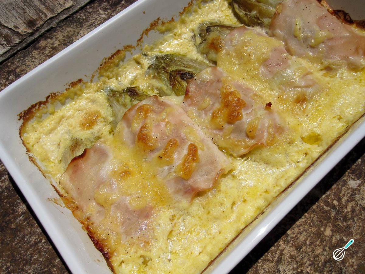 Receita de Endívia gratinada light