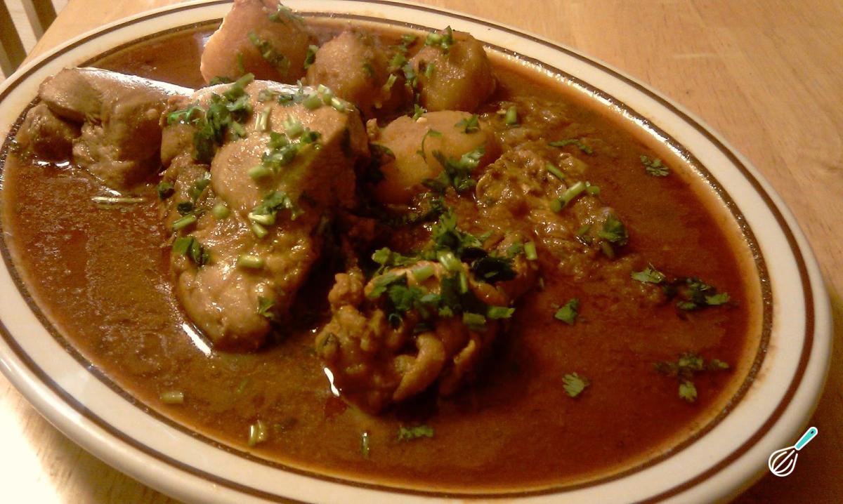 Receita de Frango ao molho pardo falso