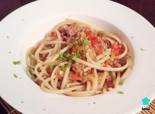 Receita de Macarrão com pimenta