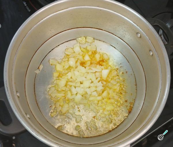 Receita de Vatapá de frango simples - Passo 3