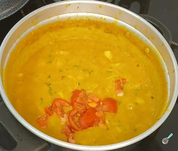 Receita de Vatapá de frango simples - Passo 6