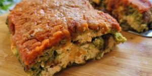 Receita de Rocambole de espinafre