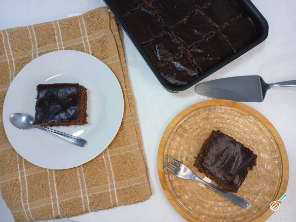 Receita de Bolo nega maluca de liquidificador