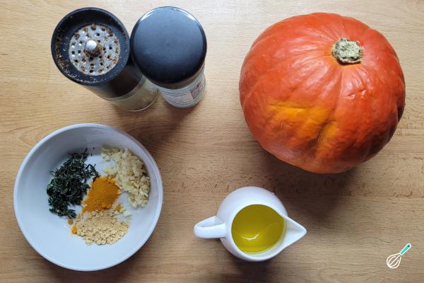 Receita de Churrasco de abóbora - Passo 1