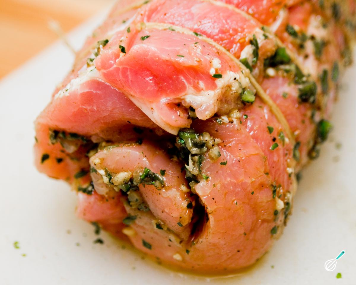 Como abrir o lombo para rechear