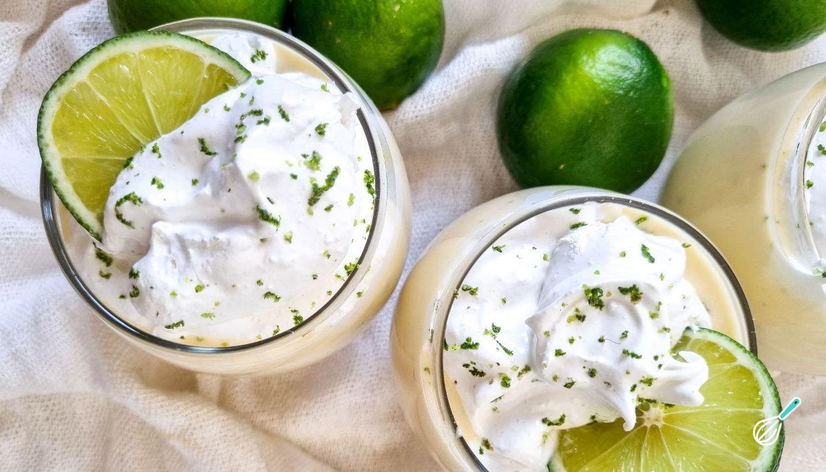 Receita de Torta de limão no copinho