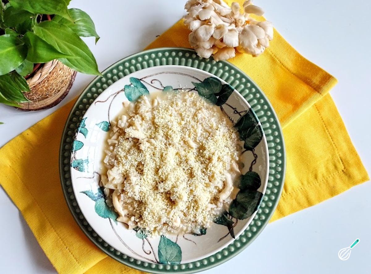 Receita de Risoto de cogumelos frescos